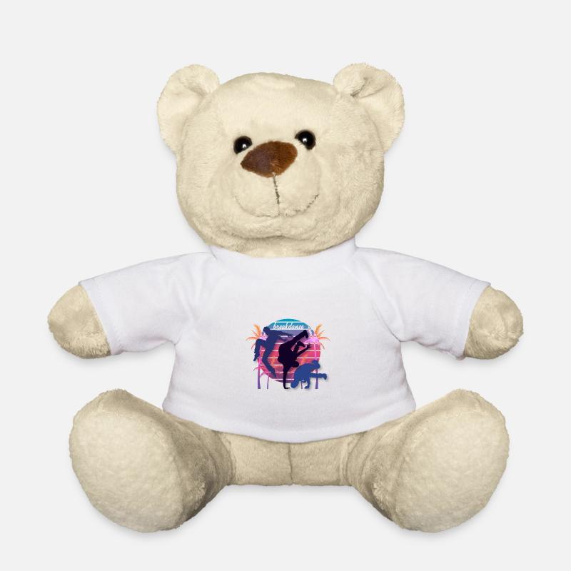 break dancing - Teddy Bear - white