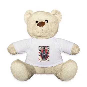 Gaming Zocker Gamer Level Up - Teddy - Weiß - Vorne