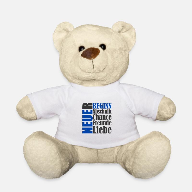 Neuer Lebensabschnitt Beginn Chance Leben Anfang - Teddy - Weiß