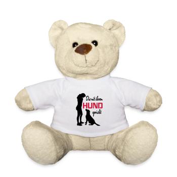 Mit Hund sprechen - Teddy - Weiß - Vorne