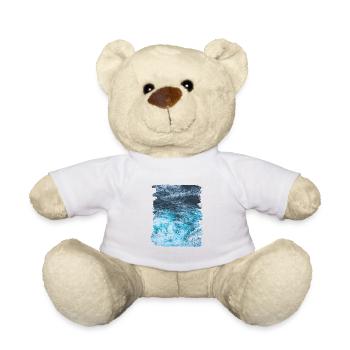 Wellen Meer Sommer Urlaub - Teddy - Weiß - Vorne