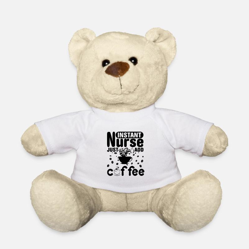 Infirmière infirmière - Nounours - blanc