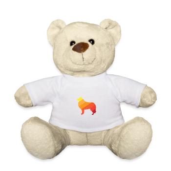 Shetland Sheepdog - Teddy Bear - white - Front