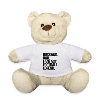 Fantasy Football Père Légende Mari Fantasy - Nounours - blanc - Devant