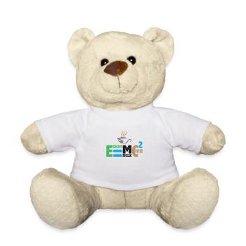 L’énergie est le lait et la masse de café Formule énergétique - Nounours - blanc - Devant