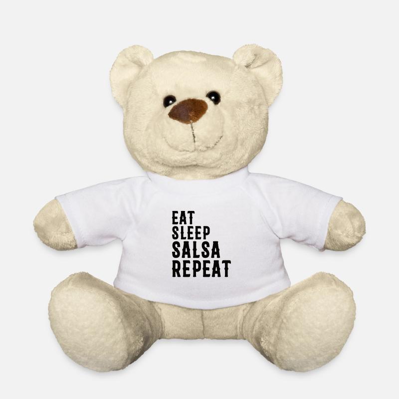 Musique salsa Danse salsa - Nounours - blanc