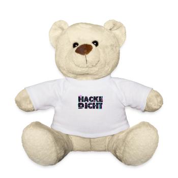 Hacke Dicht - Party - Teddy - Weiß - Vorne