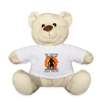 Schildwall Unüberwindbare Kämpfer Wikinger Krieger - Teddy - Weiß - Vorne