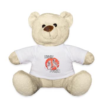 Vegvisir Kompass | Wikinger T-Shirt | Odins Raben - Teddy - Weiß - Vorne