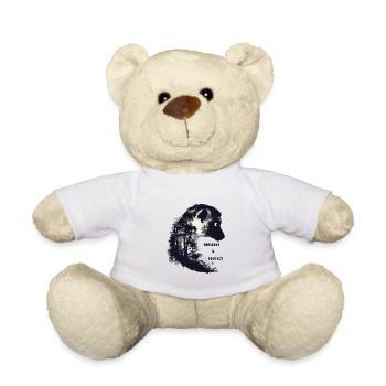 Preserve & Protect Lemur Madagascar Lemurs - Teddy Bear - white - Front