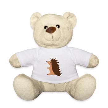 Hérisson - Nounours - blanc - Devant