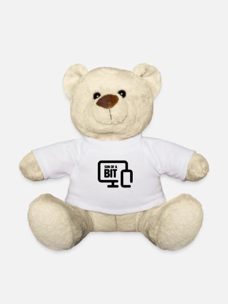 Son of a bit - Teddy Bear - white