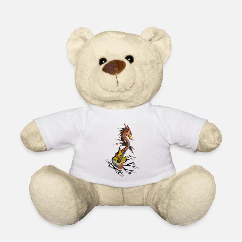 Guitar Dragon - Teddy - Weiß