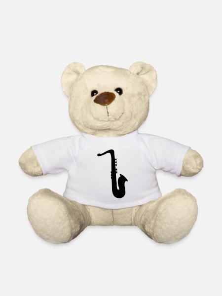 saxophone - Teddy - Weiß