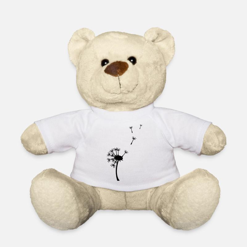 pusteblume - Teddy - Weiß