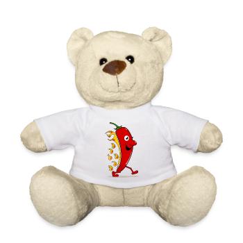Red hot chili - Teddy - Weiß - Vorne