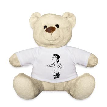 portier-mann-anzug - Teddy - Weiß - Vorne