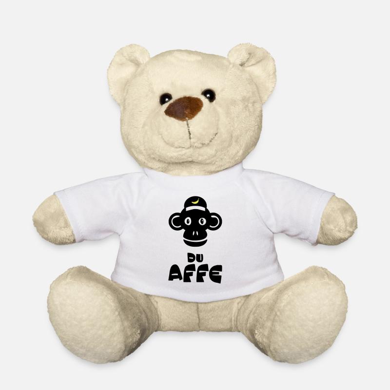 du Affe - Teddy - Weiß