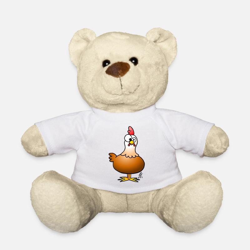 Poulet - Nounours - blanc