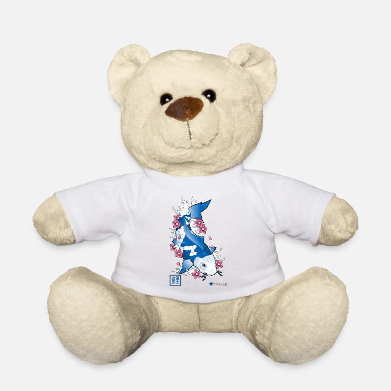 Koi carp - Teddy Bear - white