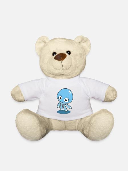 jellyfish - Teddy Bear - white