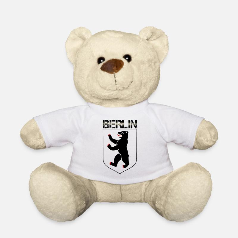 Berliner Bär Wappen - Teddy - Weiß