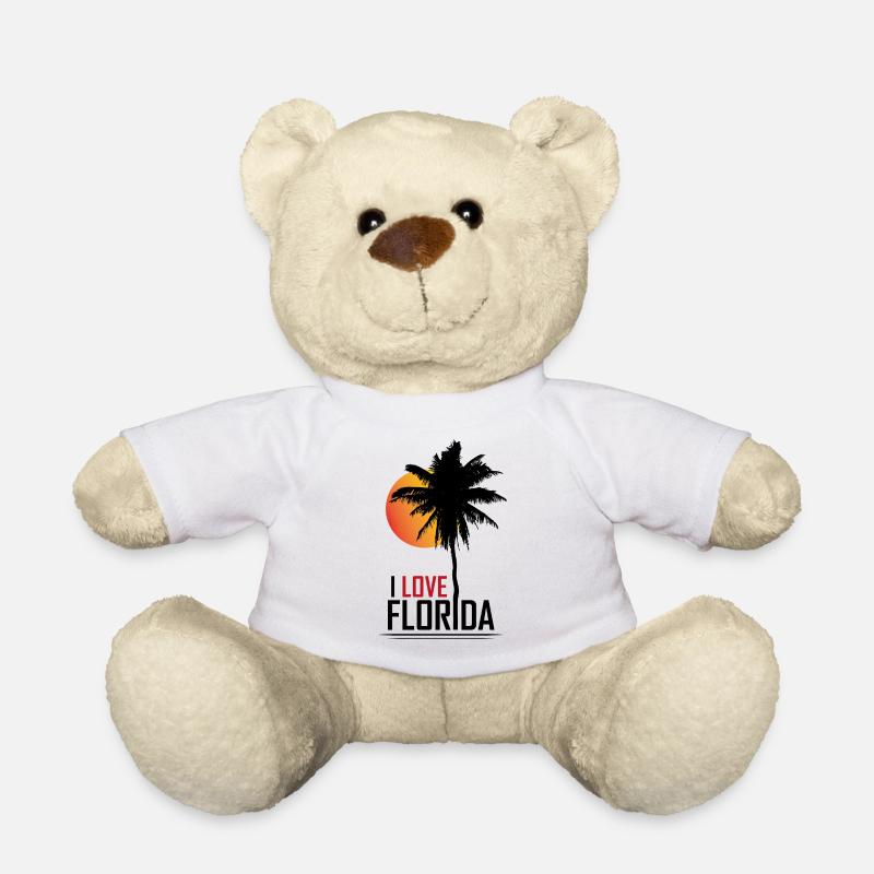 I Love Florida - Teddy - Weiß