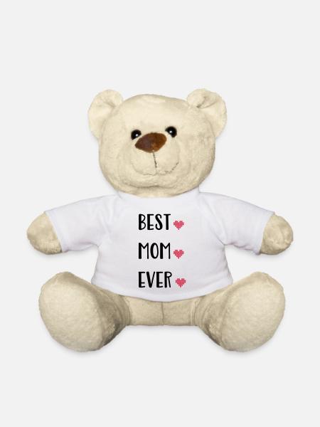 Mutter - Teddy - Weiß