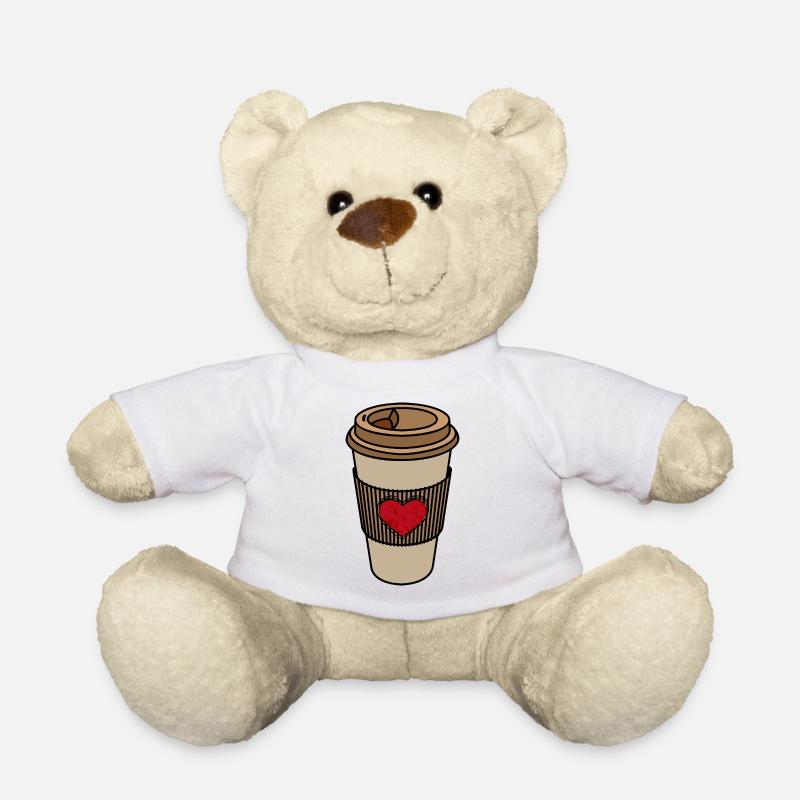 Coffee to Go (DDP) - Teddy - Weiß