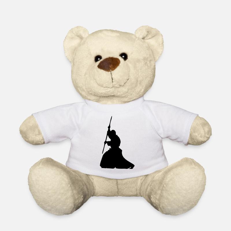 Kobudo bo - Teddy - Weiß