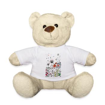 Blumen - Teddy - Weiß - Vorne