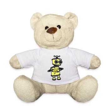 Robot Starlette Star Fantasy Enfants Bébé Enfant - Nounours - blanc - Devant