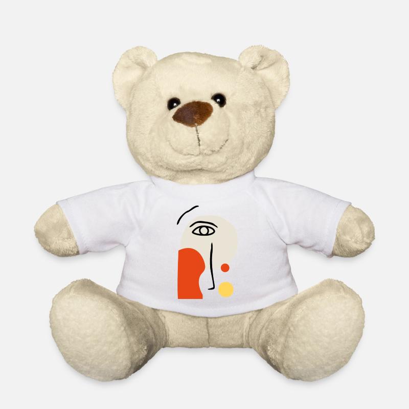 abstrak illustration - Teddy Bear - white