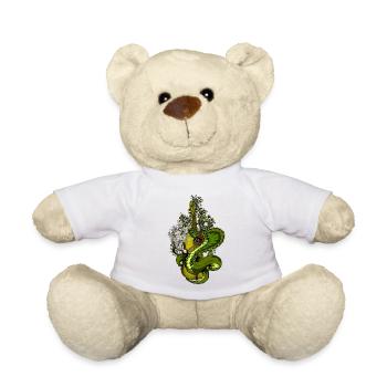 Wonderful violin - Teddy Bear - white - Front