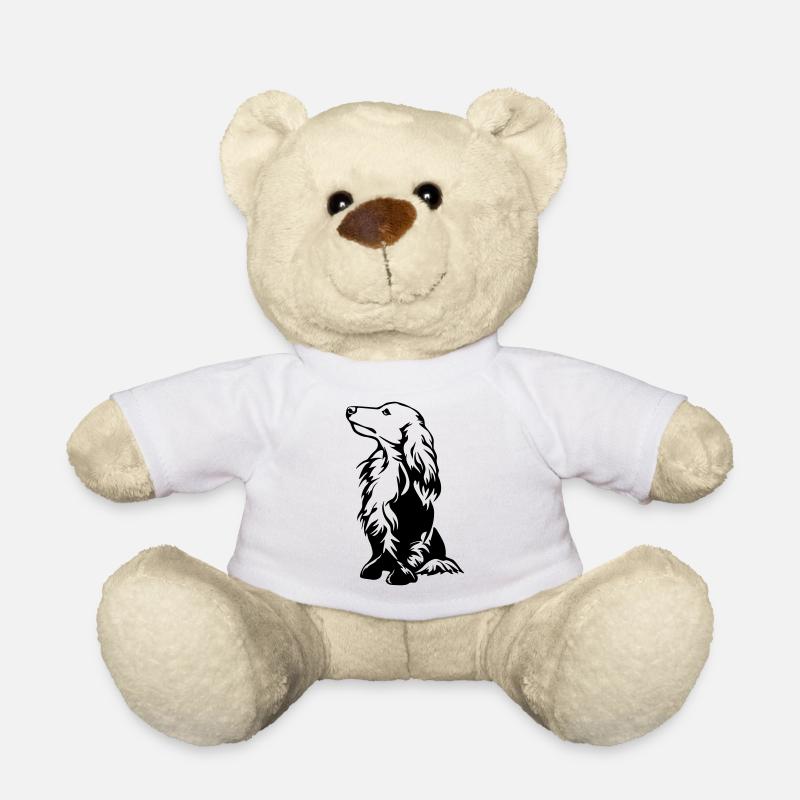 Teckels - Nounours - blanc
