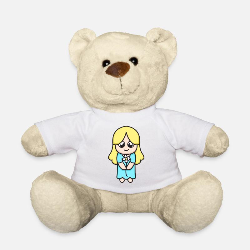 Signe du zodiaque Vierge - Nounours - blanc