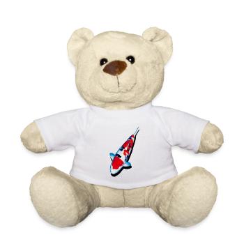 KOI-Karpfen - Teddy - Weiß - Vorne