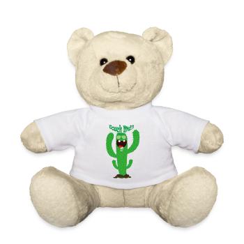 kaktus touch me - Teddy - Weiß - Vorne