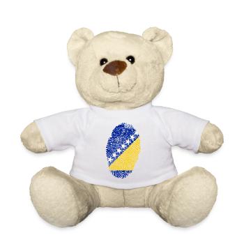 Bosnie-Herzégovine - Nounours - blanc - Devant