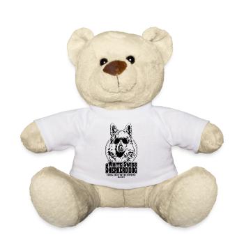 BLANC CHIEN DE BERGER SUISSE le plus cool personnes chiens chien - Nounours - blanc - Devant