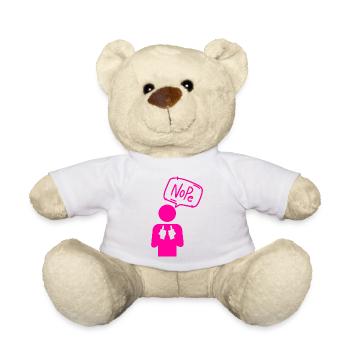 Nope - Teddy - Weiß - Vorne