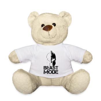 Gladiator Fighter Fighter Helmet Rome - Teddy Bear - white - Front
