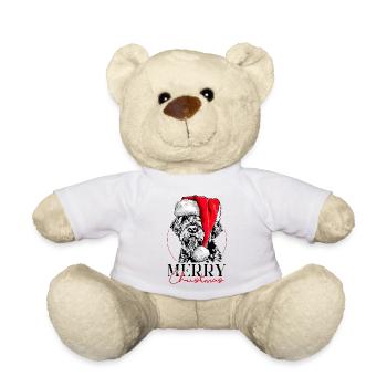 Santa KORTHALS GRIFFON Merry Christmas Wilsigns - Teddy - Weiß - Vorne