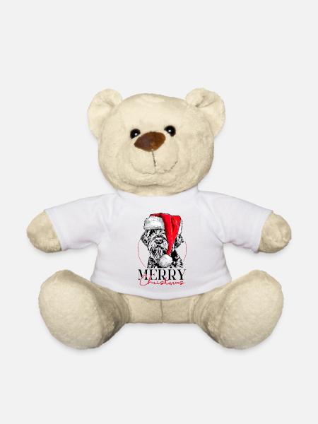 Santa KORTHALS GRIFFON Merry Christmas Wilsigns - Teddy - Weiß