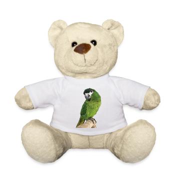 Der edle Ara - Teddy - Weiß - Vorne