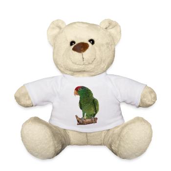 Le perroquet Tamaulipas - Nounours - blanc - Devant