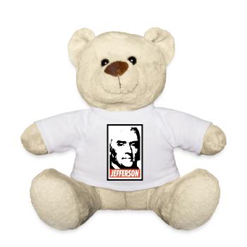 Thomas Jefferson - Teddy - Weiß - Vorne