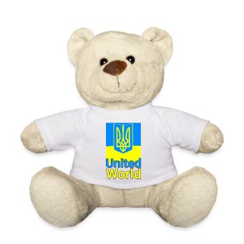 United World - Ukraine - Teddy - Weiß - Vorne