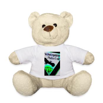 Rettet die Erde - Teddy - Weiß - Vorne