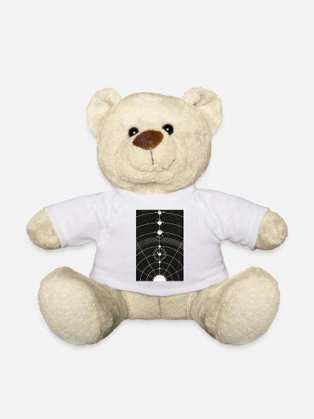 Solar System Drawing Vintage - Teddy Bear - white